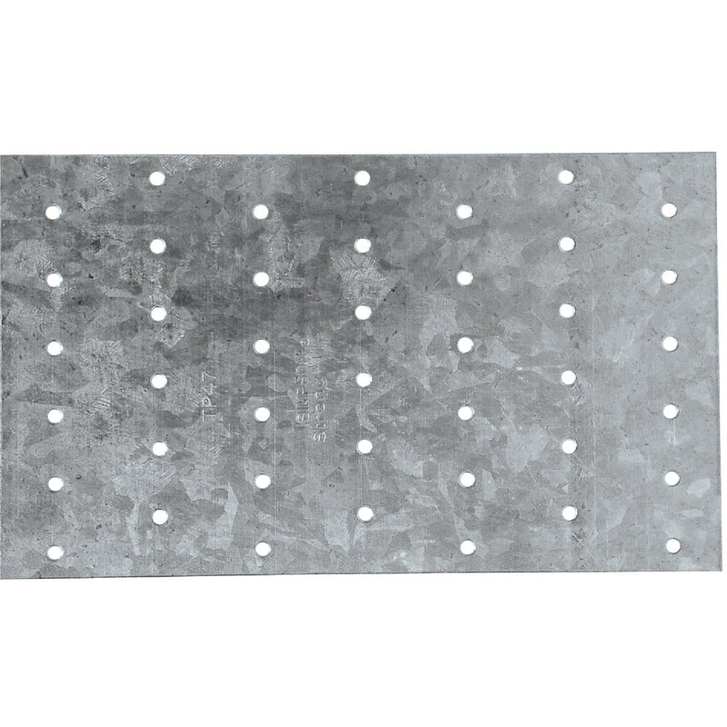 Simpson Strong-Tie 4-1/8 in. W. x 7 in. L. Galvanized Steel 20 Gauge Tie Plate