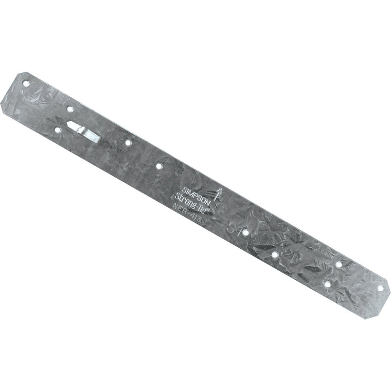 Simpson Strong-Tie 1-14 in. x 11-5/8 in. Steel 16 Gauge Strap Tie