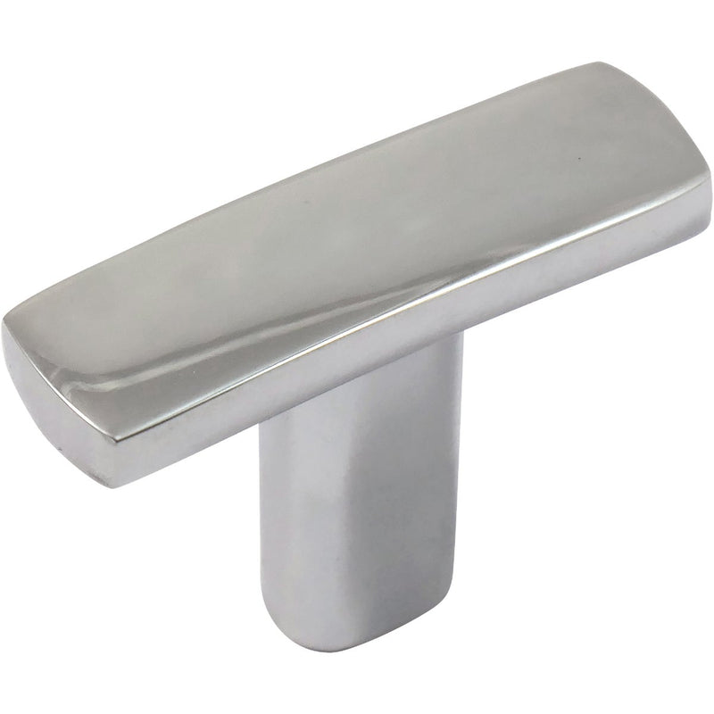 Laurey Contempo T-Shaped Polished Chrome 2 In. Cabinet Knobs