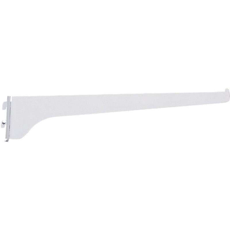 Knape & Vogt 180 Series 10 In. Titanium Steel Regular-Duty Single-Slot Shelf Bracket