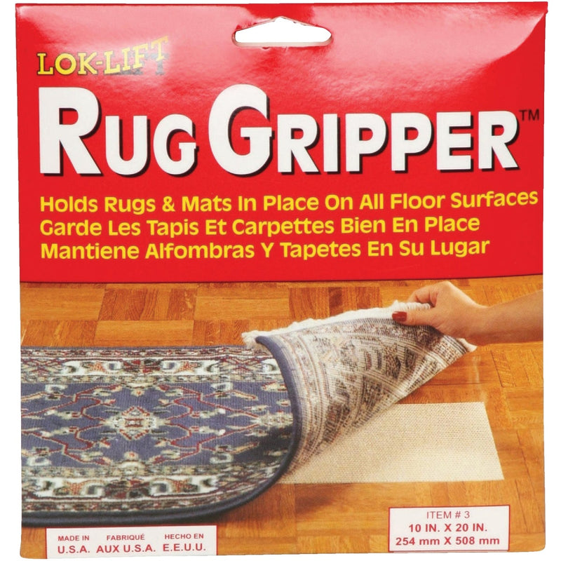Lok-Lift Rug Gripper 10 In. x 20 In. Nonslip Rug Pad