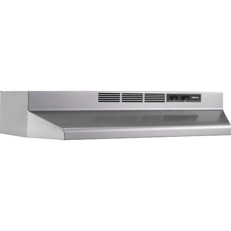 Broan 36 In. Ductless Under-Cabinet Range Hood, Stainless Finish with PrintGuard