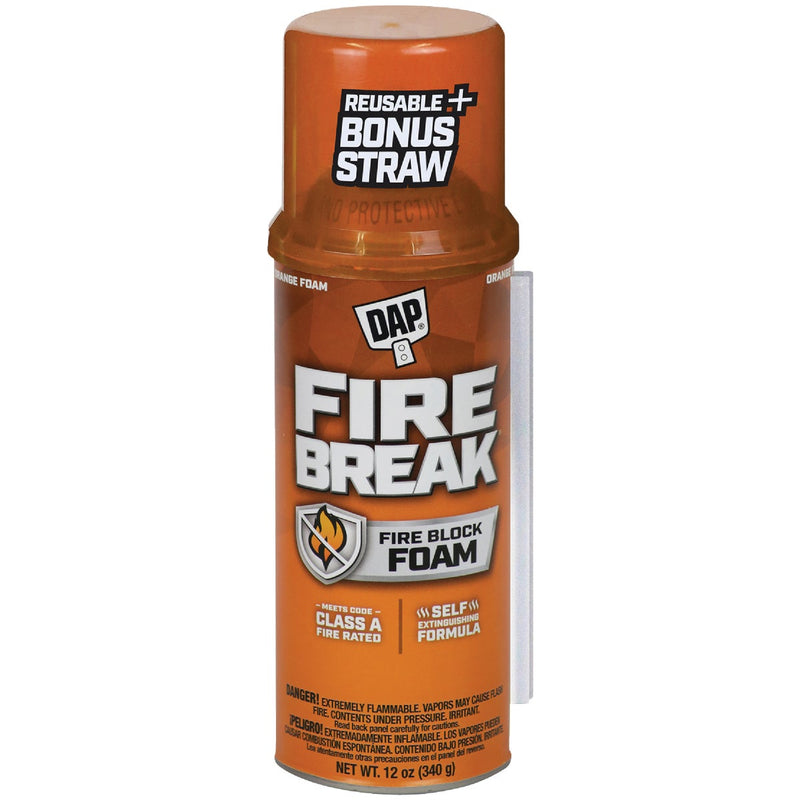 DAP FireBreak 12 Oz. Flame Resistant Foam Sealant