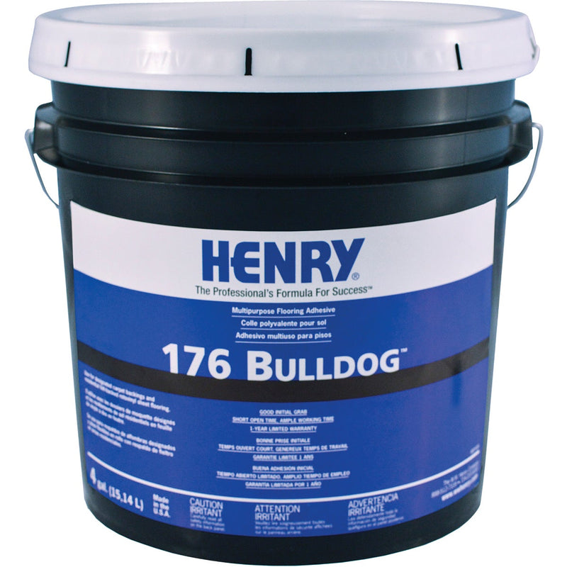 Henry 176 Multi-Purpose Floor Adhesive, 4 Gal.