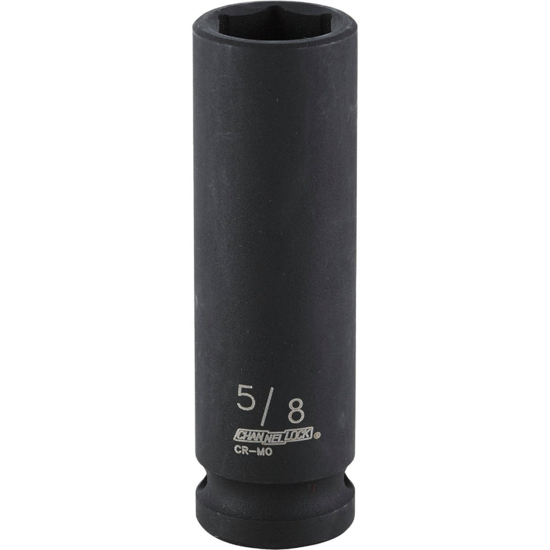 Channellock 1/2 In. Drive 5/8 In. 6-Point Deep Standard Impact Socket
