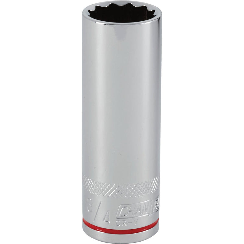 Channellock 1/2 In. Drive 3/4 In. 12-Point Deep Standard Socket