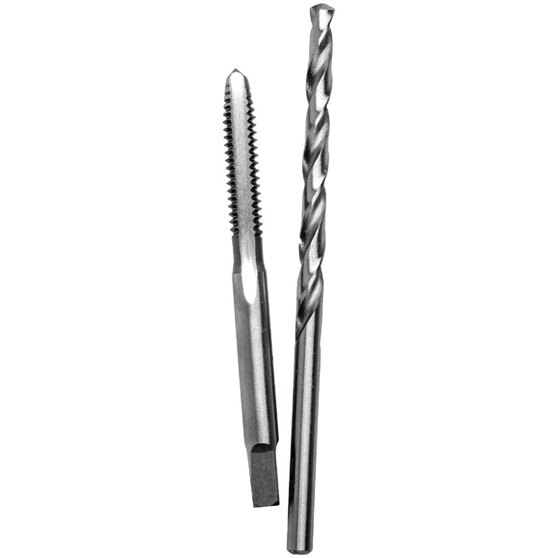 Century Drill & Tool 4-40 National Coarse Carbon Steel Tap-Plug and #43 Wire Gauge Drill Bit