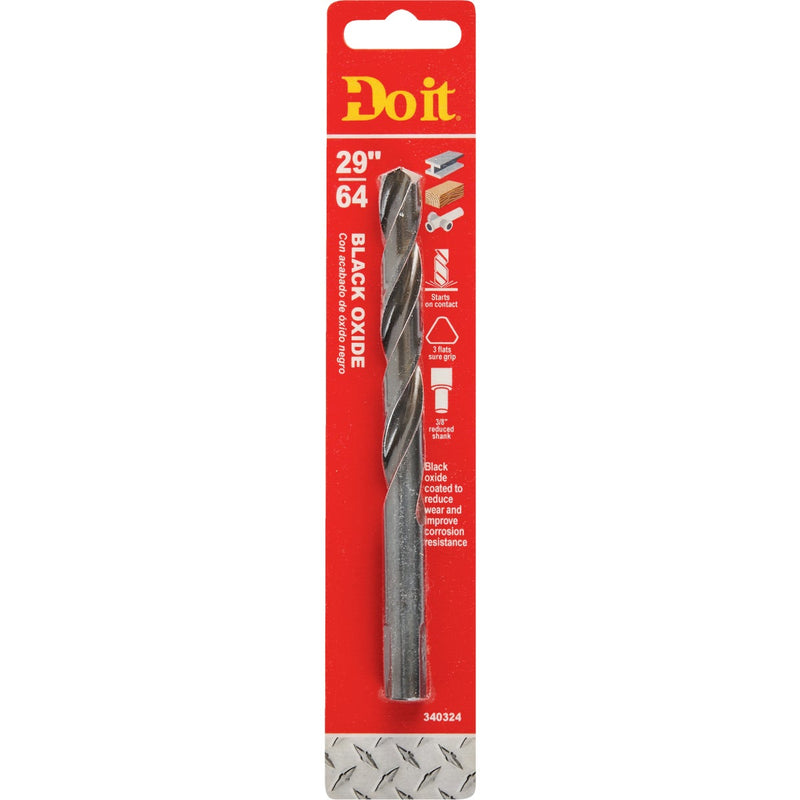Do it 29/64 In. Black Oxide Drill Bit