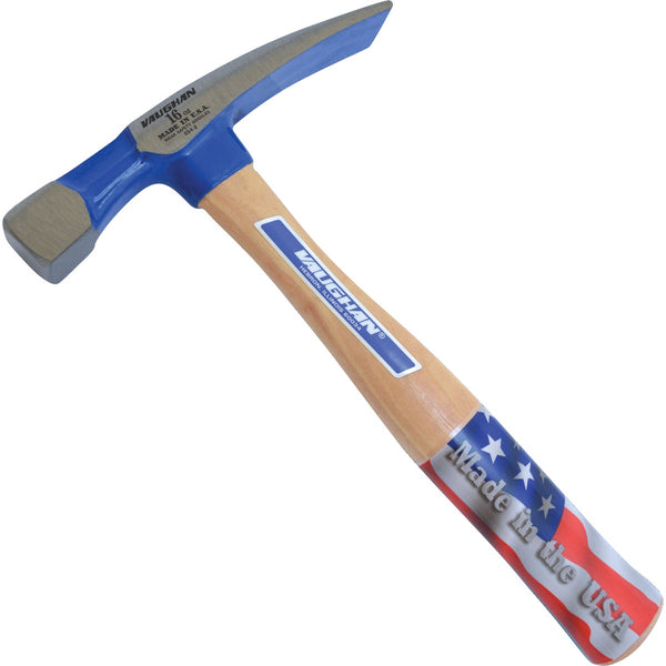 Vaughan 16 Oz. Steel Brick Hammer with Hickory Handle