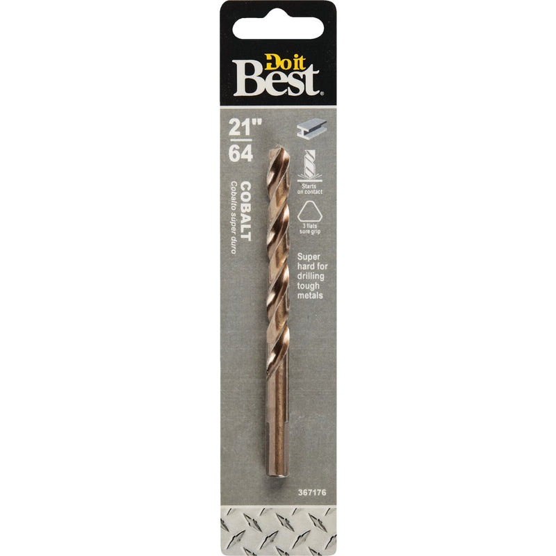 Do it Best 21/64 In. Cobalt Drill Bit