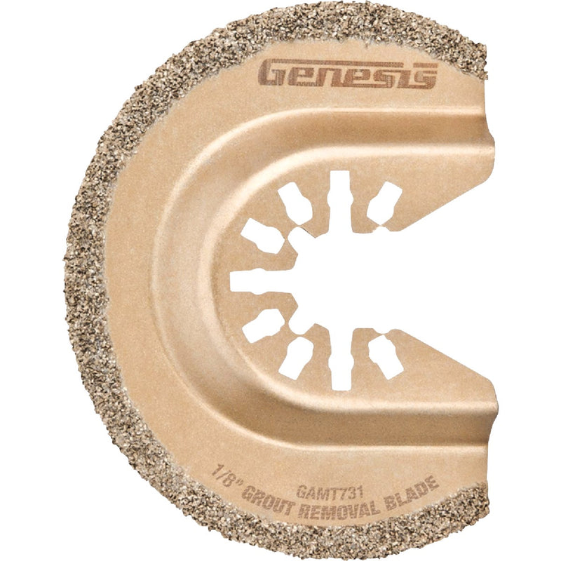 Genesis 2-1/2 In. Stainless Steel Grout Oscillating Blade