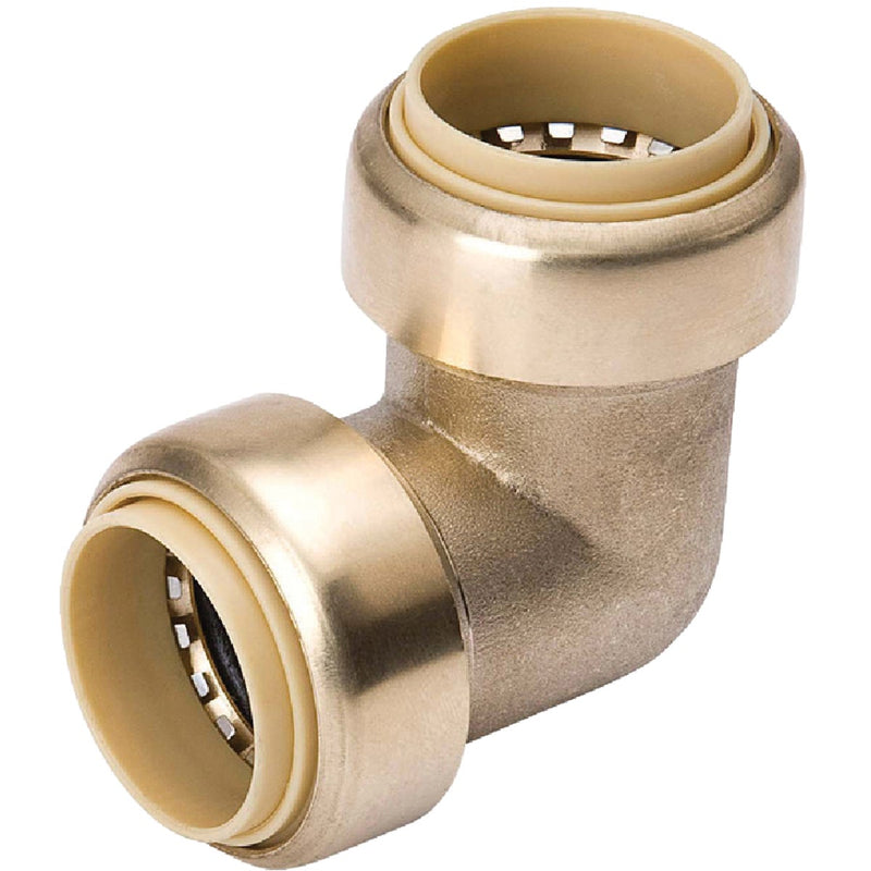 ProLine 1 In. PF Brass Push Fit 90 Elbow