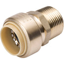 ProLine 1 In. PF x 1 In. MIP Brass Push Fit Male Adapter