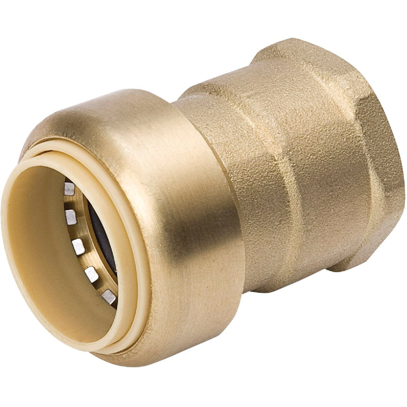 ProLine 1 In. PF x 1 In. FIP Brass Push Fit Female Adapter