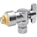 ProLine Chrome Plated Brass 1/2 In. PF x 3/8 In. COMP Angle Stop