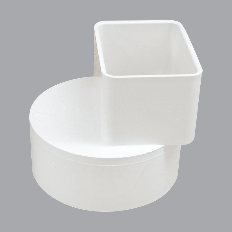 IPEX 2 In. x 3 In. x 4 In. Sewer and Drain Offset Downspout Adapter