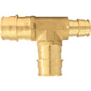 Apollo Retail 3/4 In. x 1/2 In. x 3/4 In. Barb Brass Reducing PEX-A Tee