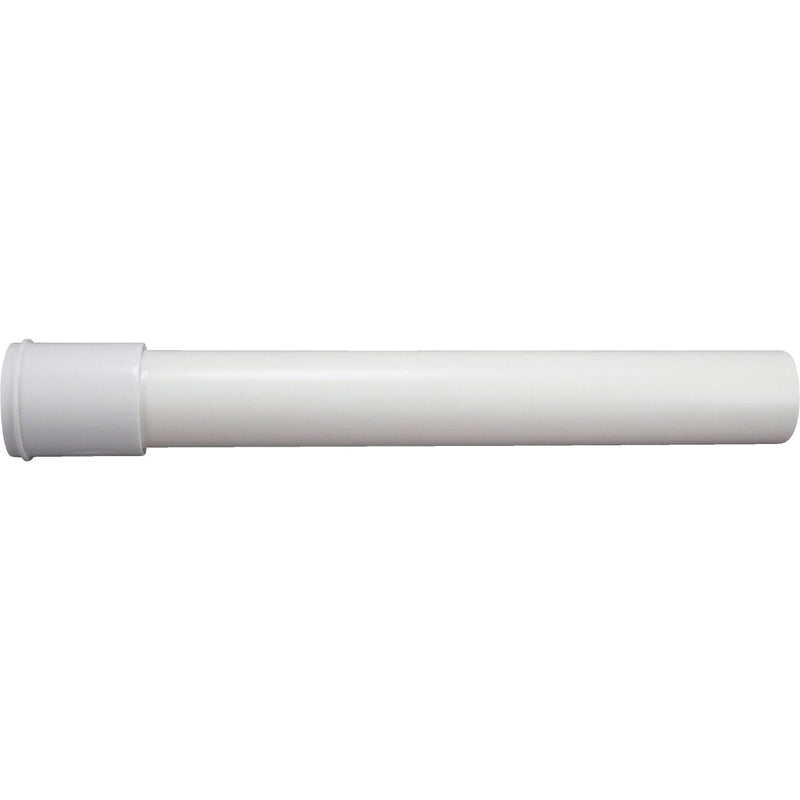 Keeney 1-1/2 In. x 12 In. White Plastic Extension Tube