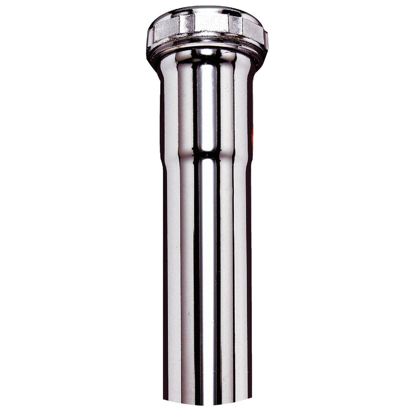 Do it Best 1-1/4 In. x 6 In. Chrome Plated Extension Tube