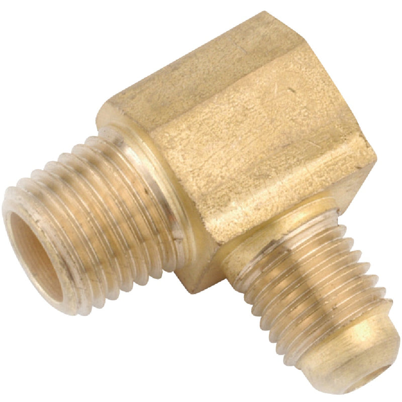 Anderson Metals 1/2 In. x 3/8 In. Male 90 Deg. Flare Brass Elbow (1/4 Bend)