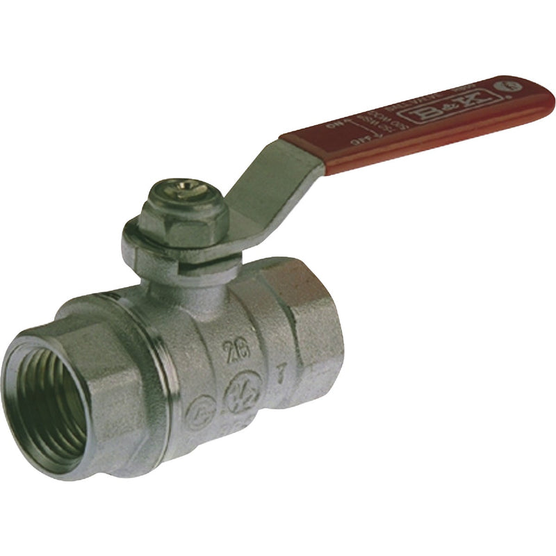 ProLine 1 In. FIP x 1 In. FIP Brass Ball Valve