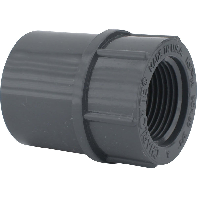 Charlotte Pipe 3/4 In. Schedule 80 Female PVC Adapter