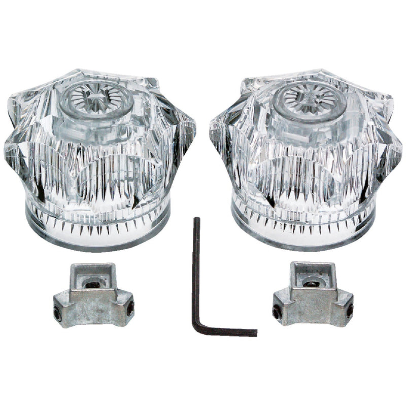 Danco Acrylic 3-Prong Universal Clear Faucet Handle