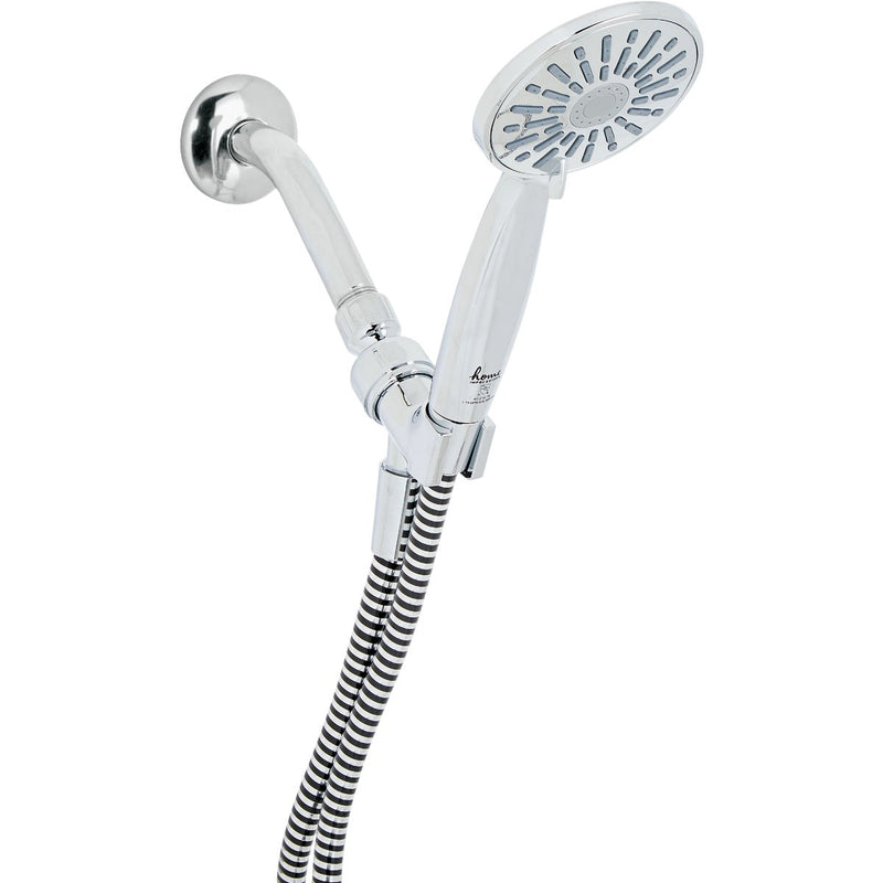 Home Impressions 3-Spray 1.8 GPM Handheld Shower Head, Chrome