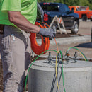 Klein 3/16 In. W. x 100 Ft. L. Fiberglass Fish Tape with Spiral Steel Leader