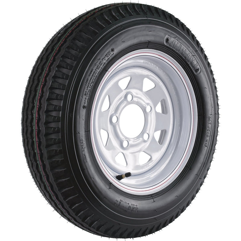 Kenda Loadstar Tire/Wheel Assembly 5.30-12 LRC Bias 5 Hole Assembly
