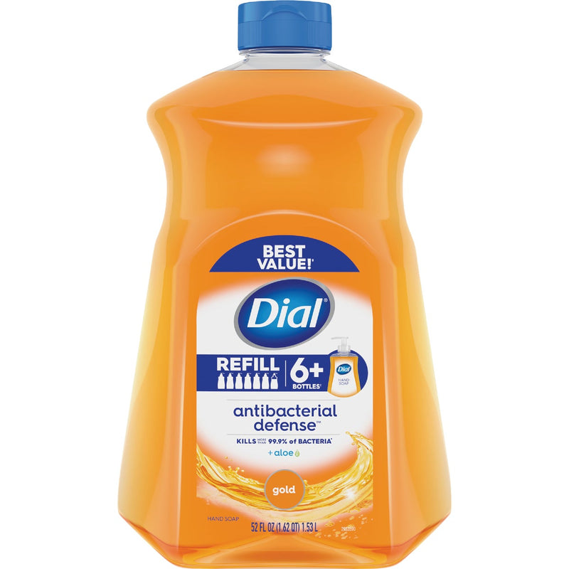 Dial Antibacterial Defense 52 Oz. Gold Liquid Hand Soap Refill