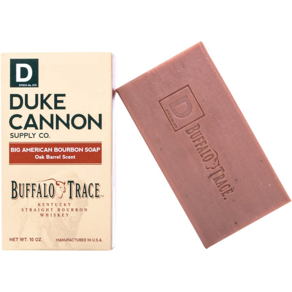 Duke Cannon 10 Oz. Big American Bourbon Oak Barrel Bar Soap