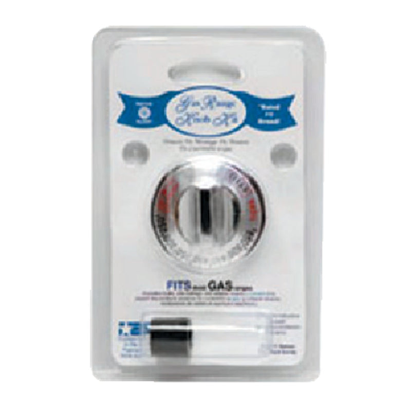 Range Kleen Chrome Replacement Gas Range And Oven Knob Kit