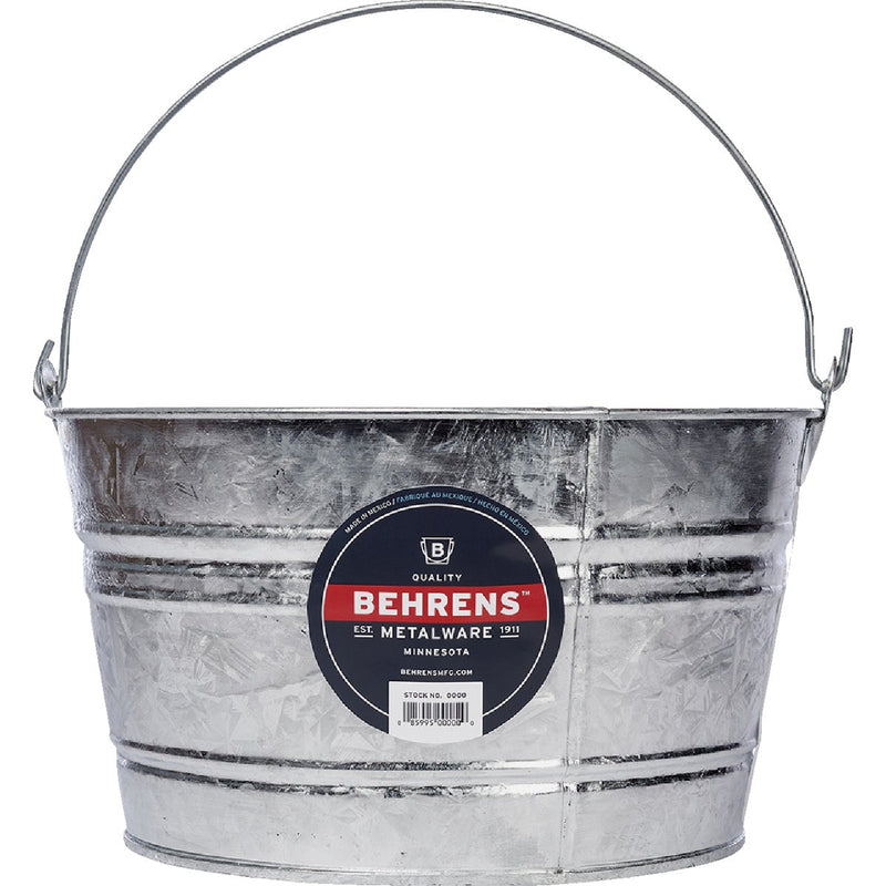Behrens 4.25 Gal. Hot-Dipped Steel Pail