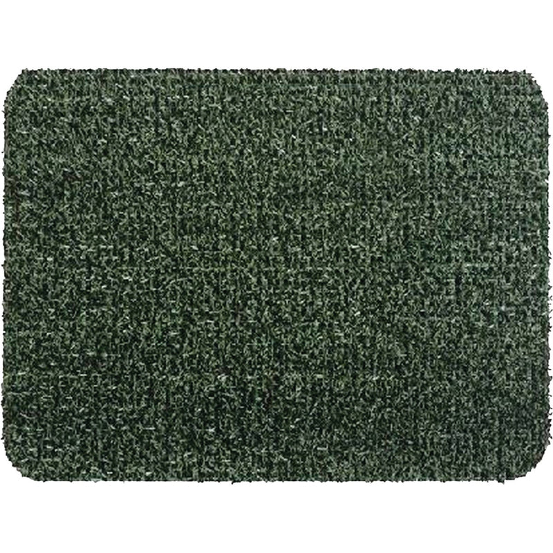 GrassWorx Clean Machine Classic Evergreen 17.5 In. x 23.5 In. AstroTurf Door Mat