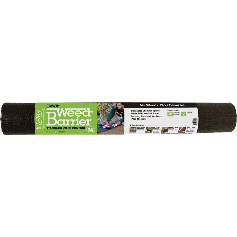 DeWitt Weed Barrier 4 Ft. W. x 100 Ft. L. Pointbond Polypropylene 15-Year Weed Control Landscape Fabric