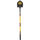 Structron S600 Power 48 In. Fiberglass Handle Notched Round Point Shovel