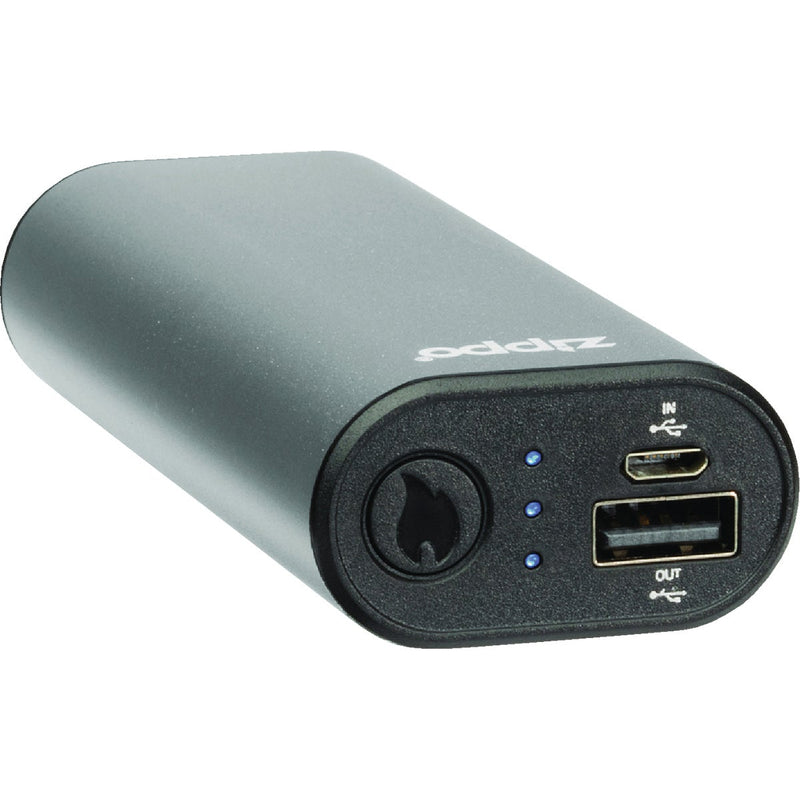 Zippo Heatbank 6 Silver Rechargeable Hand Warmer