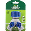 Best Garden Poly Y-Connector Double Hose Shutoff