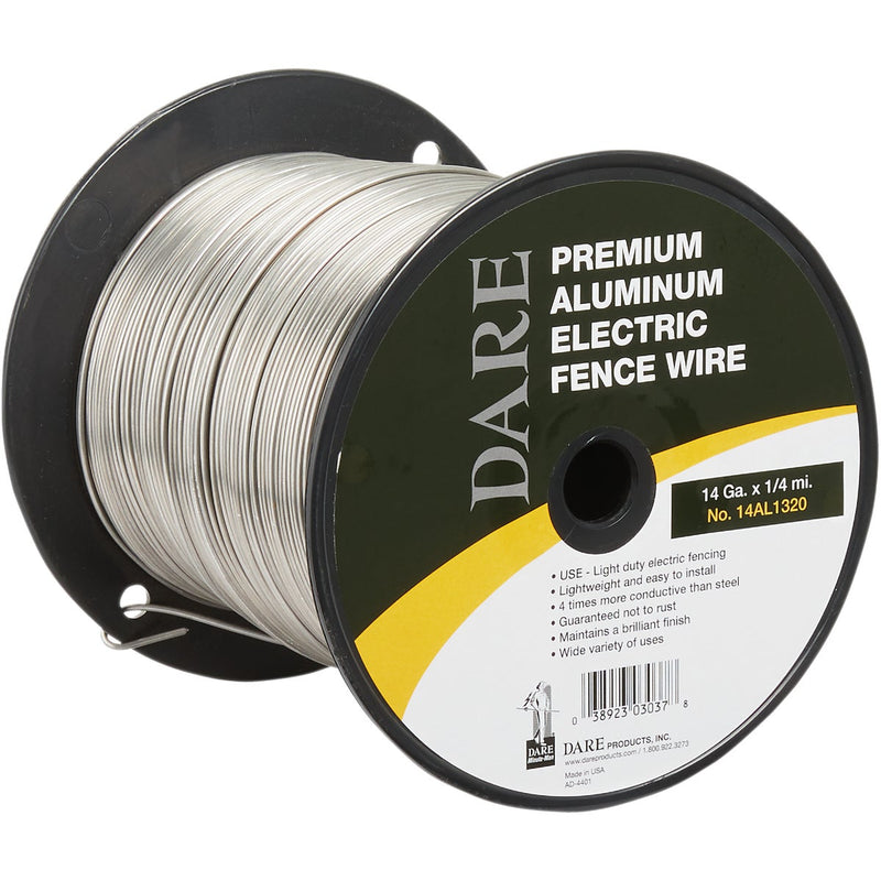 Dare 1/4-Mile x 14 Ga. Aluminum Electric Fence Wire