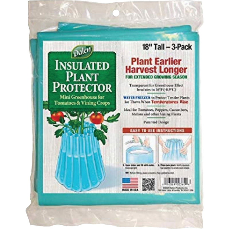 Gardeneer Season Starter 18 In. L. x 17 In. W. Plastic Plant Protector