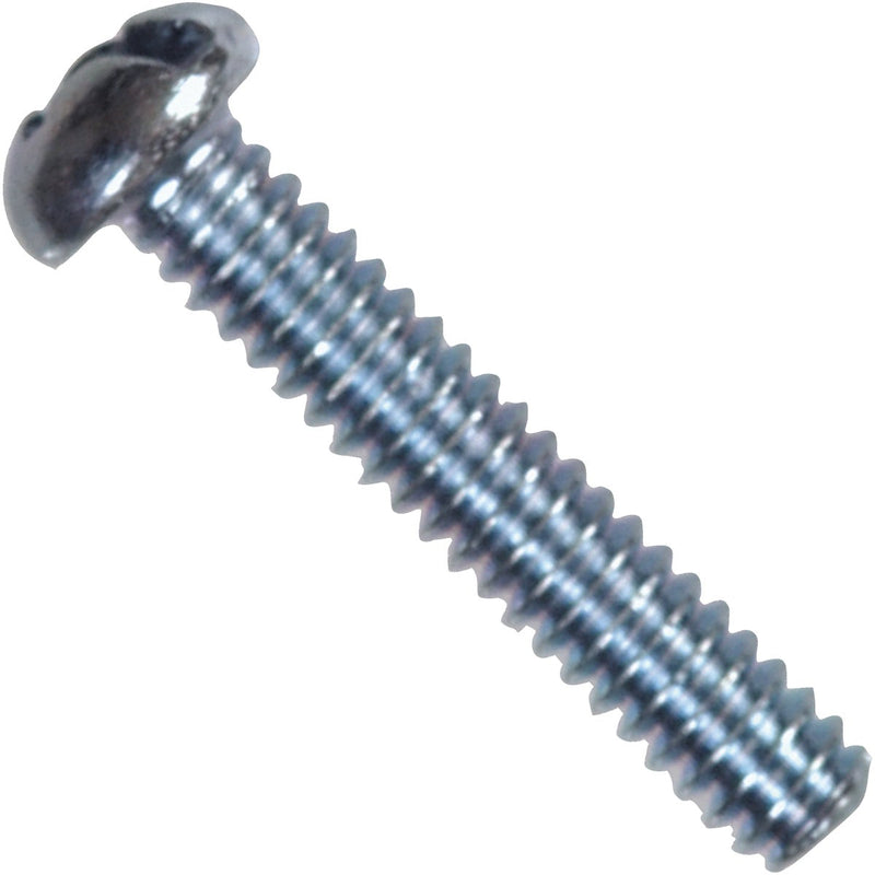 Hillman #8 32 tpi 2-1/2 In. Round Head Combination Machine Screw (100 Ct.)