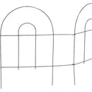 Best Garden 8 Ft. Powder-Coated Green Wire Folding Fence