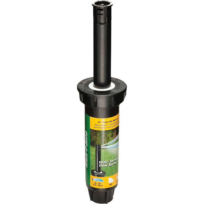 Rain Bird 4 In. Quarter Circle Dual Spray Pop-Up Head with Pressure Regulator