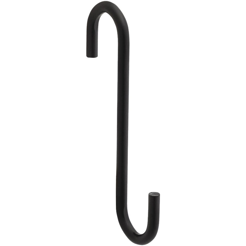 National 2648 4-3/4 In. Black Steel Modern Small S-Hook Plant Hanger