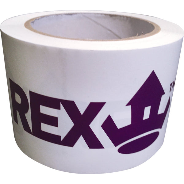 REX 3 In. x 165 Ft. White Seaming Tape