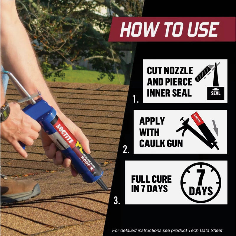 LOCTITE PL S30 Polyurethane Roof & Flashing Sealant