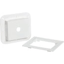 Ply Gem 7-1/4 In. x 8-1/8 In. White Vinyl Mounting Blocks
