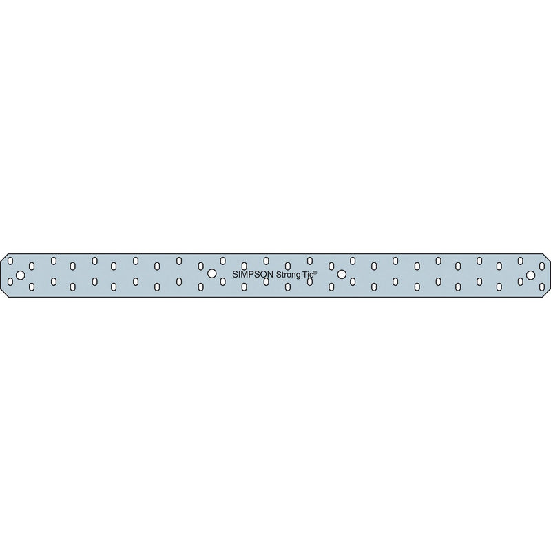 Simpson Strong-Tie 3 in. W. x 40 in. L. Steel 16 Gauge Strap Tie