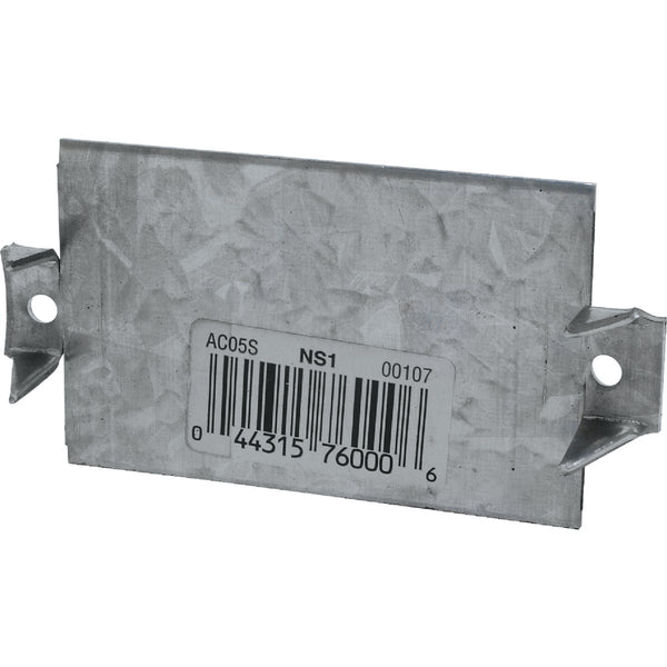 Simpson Strong-Tie 1-1/2 in. W x 3 in. L Galvanized Steel 16 Gauge Protection Plate